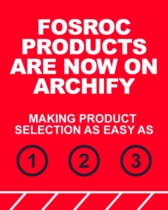 Fosroc and Archify: making specification easier